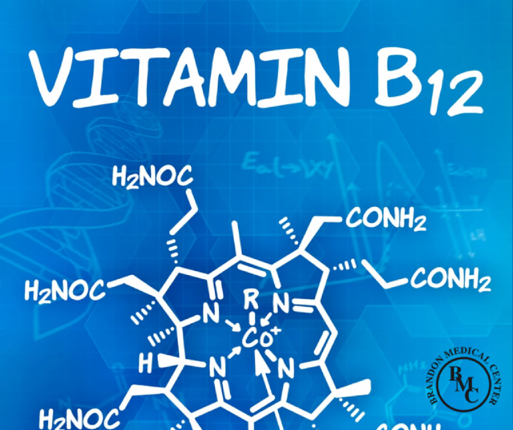 Vitamin B12 Injection helps with DNA and red blood cell production